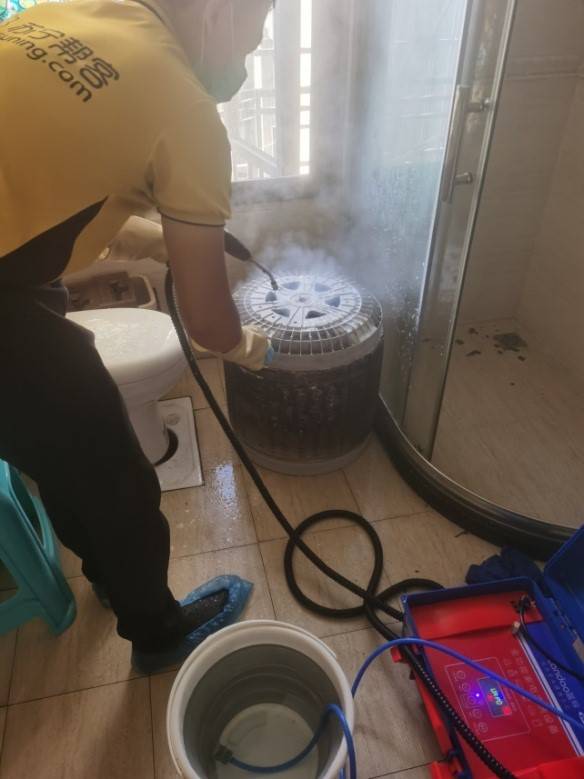 洗衣機內筒堪比垃圾桶 蘇寧幫客 專業清洗更健康